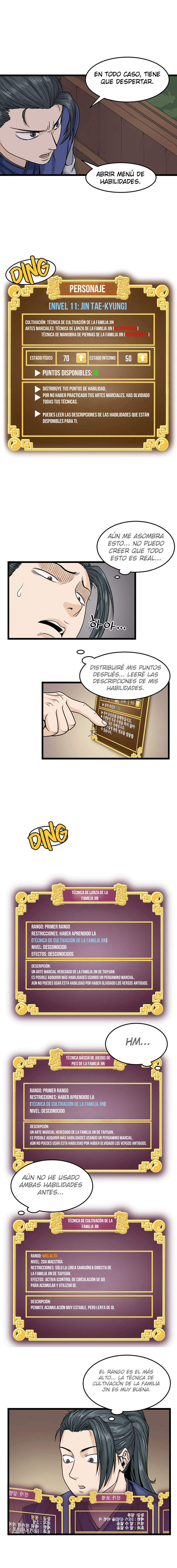 Read Inicio de Sesión en el Murim ES Manga Online