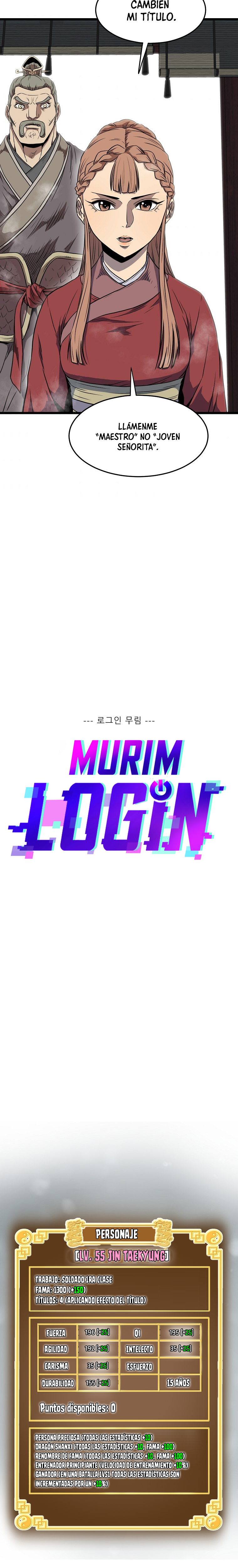 Read Inicio de Sesión en el Murim ES Manga Online
