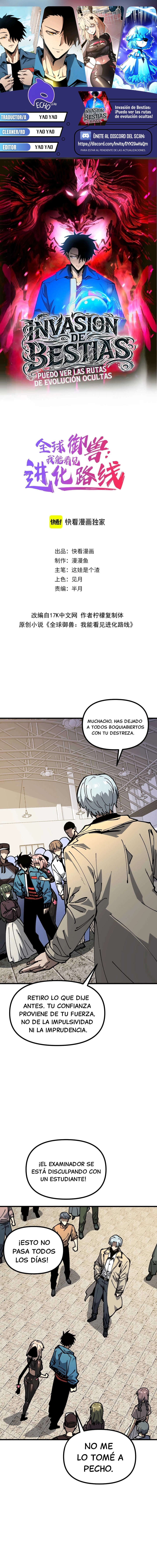 Read Invasión de Bestias Puedo ver las rutas de evolución ocultas ES Manga Online