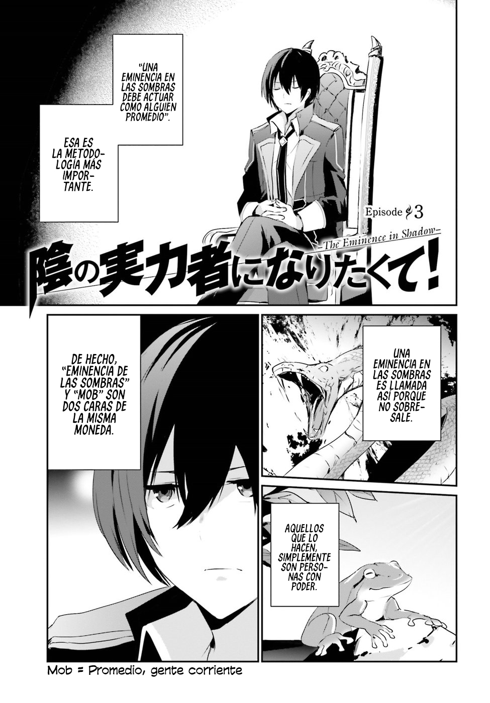 Read Kage no Jitsuryokusha ni Naritakute ES Manga Online