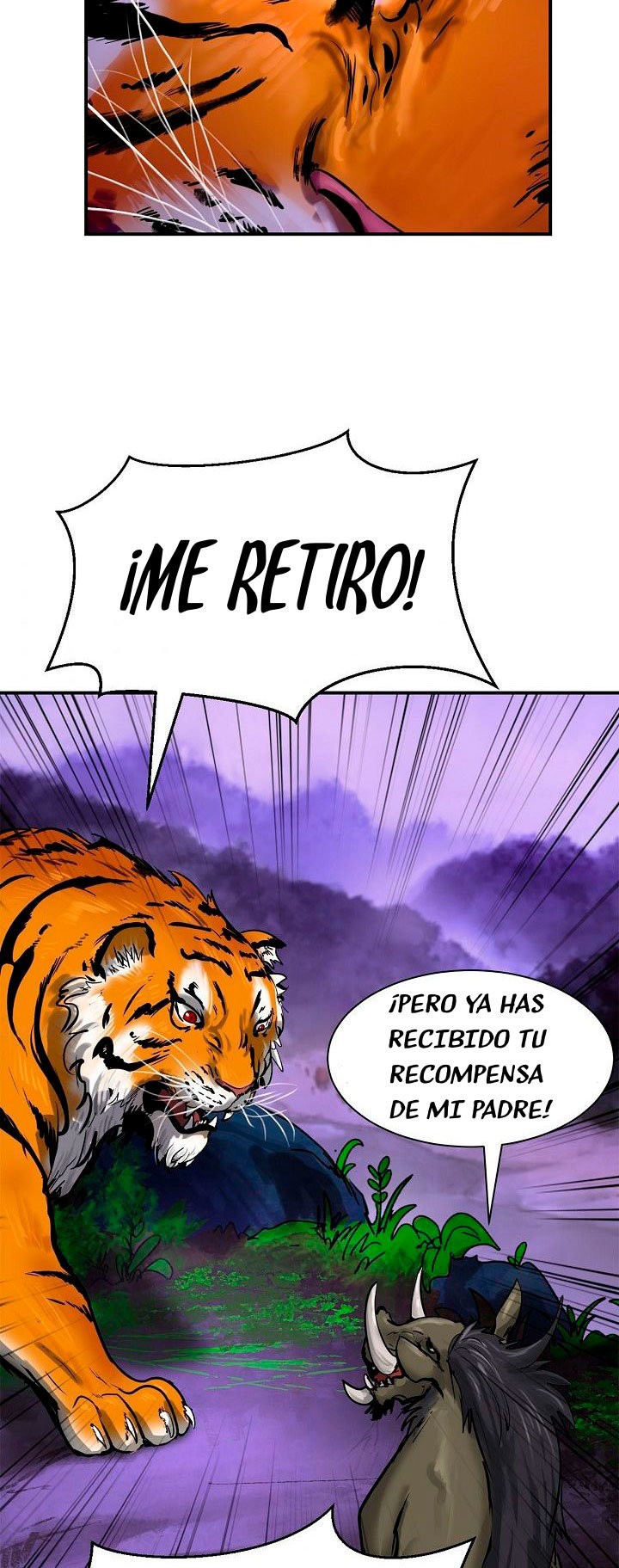 Read La Historia de la Reencarnación del Tigre ES Manga Online
