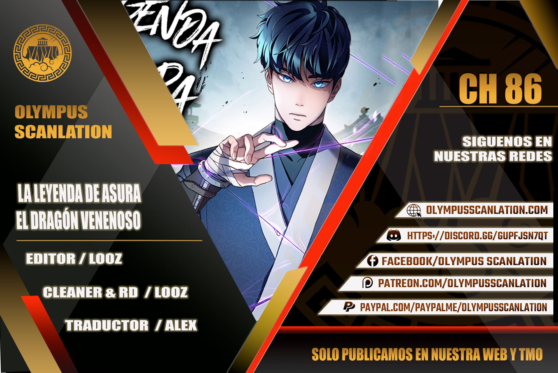 Read La Leyenda de Asura El Dragón Venenoso ES Manga Online