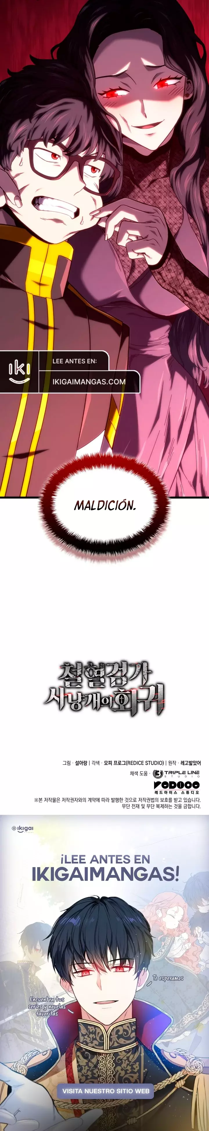 Read La Venganza del Sabueso de Sangre de Hierro ES Manga Online
