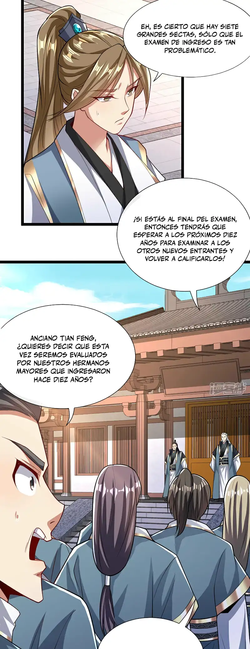 Read Los Diez Emperadores Legendarios son mis Discípulos ES Manga Online