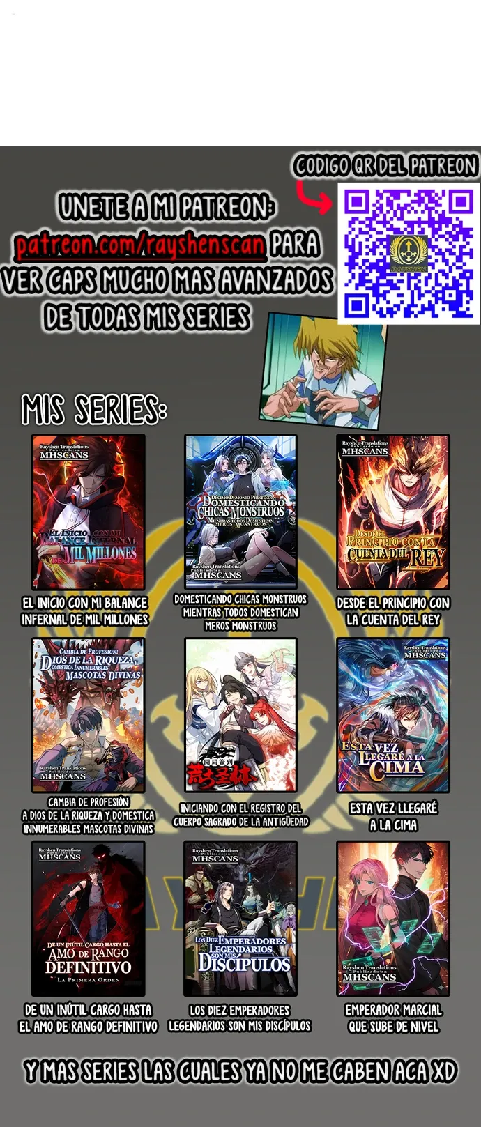Read Los Diez Emperadores Legendarios son mis Discípulos ES Manga Online