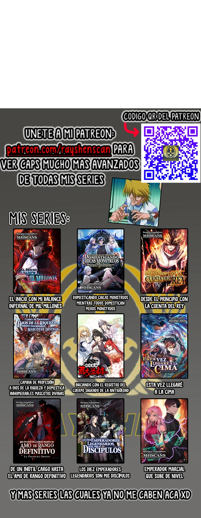 Read Los Diez Emperadores Legendarios son mis Discípulos ES Manga Online
