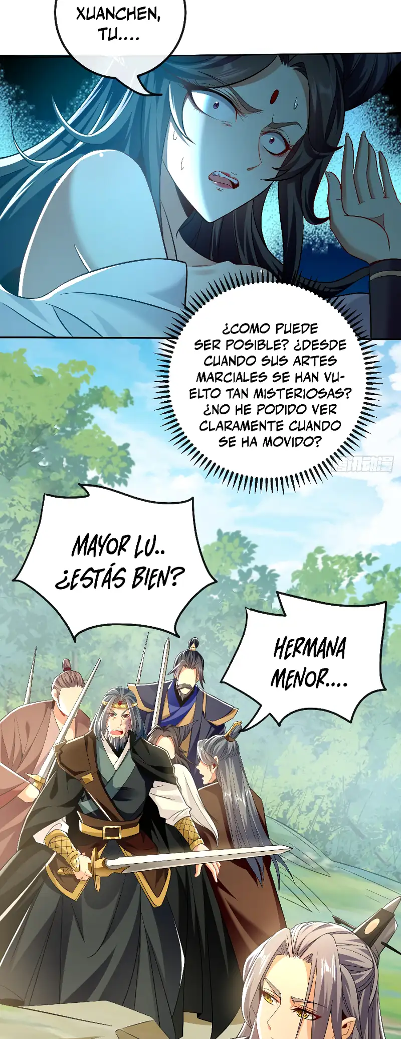 Read Los Diez Emperadores Legendarios son mis Discípulos ES Manga Online