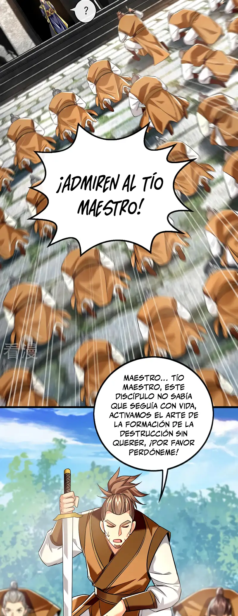 Read Los Diez Emperadores Legendarios son mis Discípulos ES Manga Online