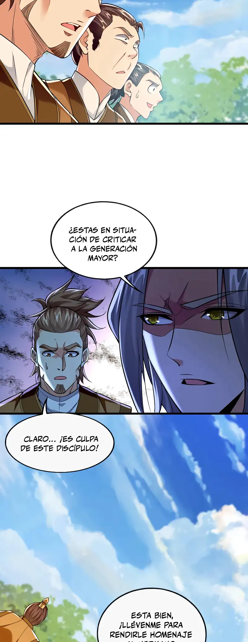 Read Los Diez Emperadores Legendarios son mis Discípulos ES Manga Online
