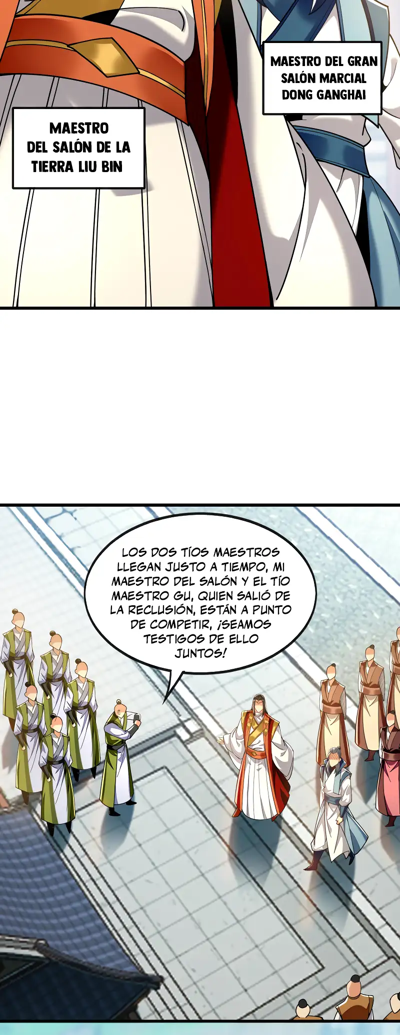 Read Los Diez Emperadores Legendarios son mis Discípulos ES Manga Online