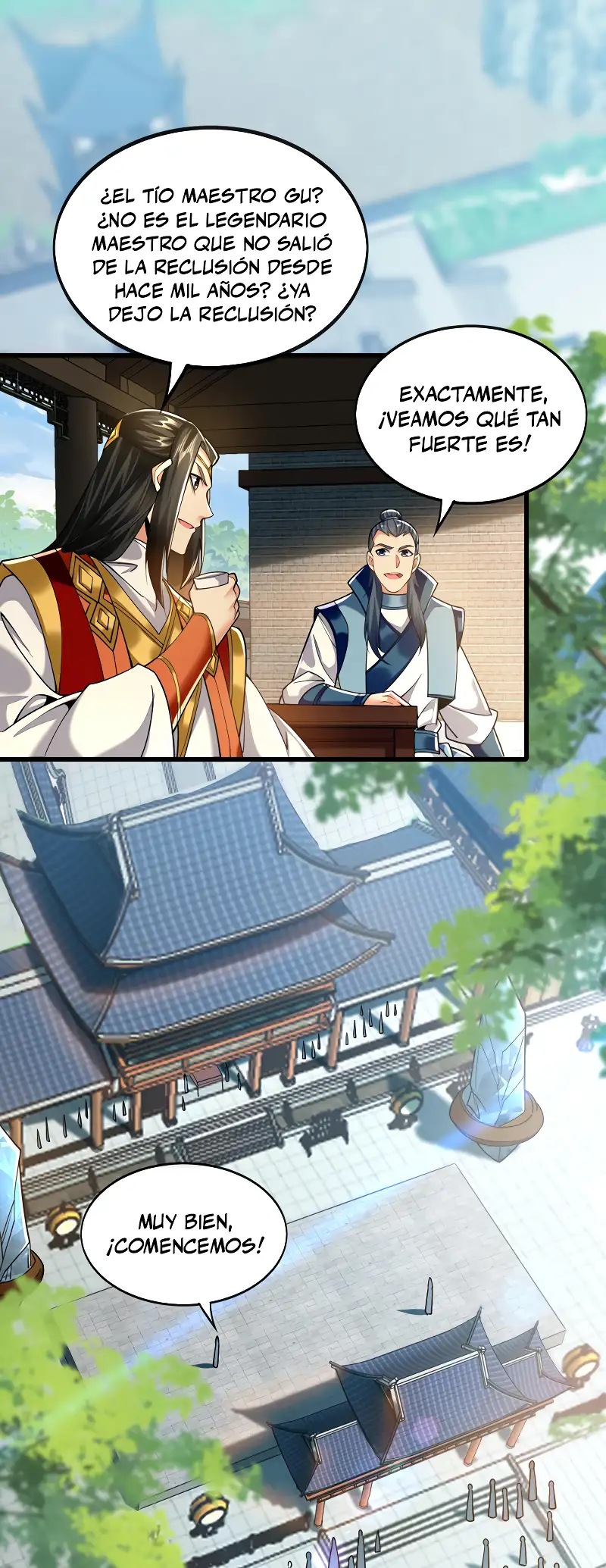 Read Los Diez Emperadores Legendarios son mis Discípulos ES Manga Online