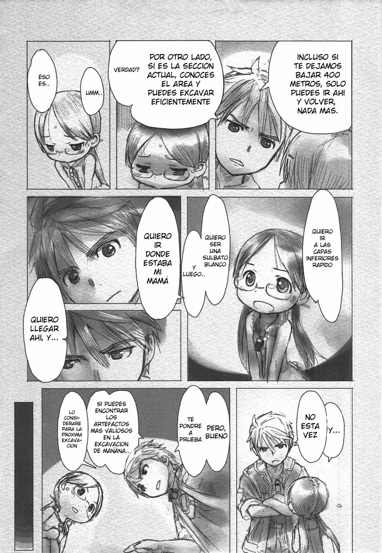 Read Made in Abyss ES Manga Online