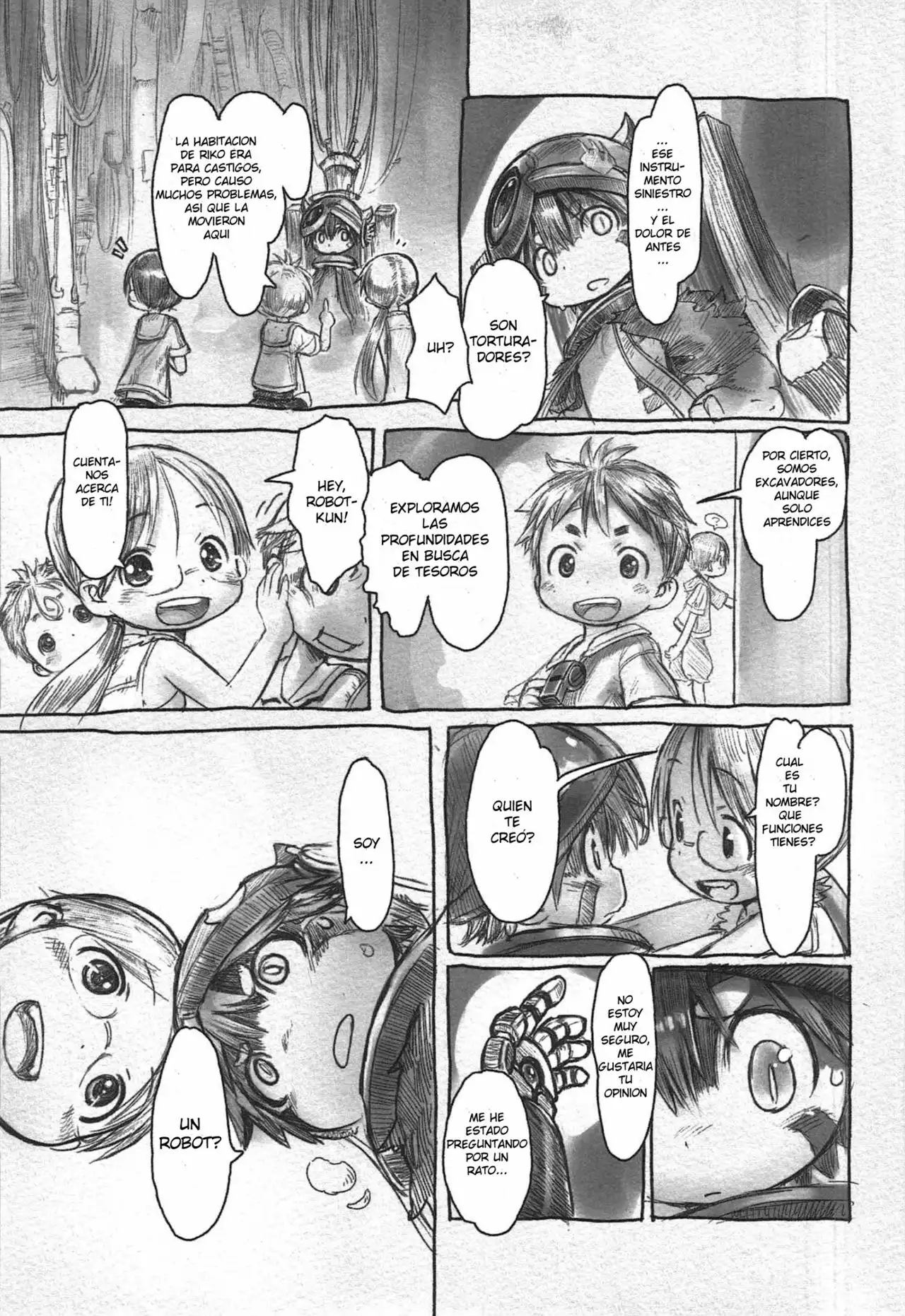 Read Made in Abyss ES Manga Online