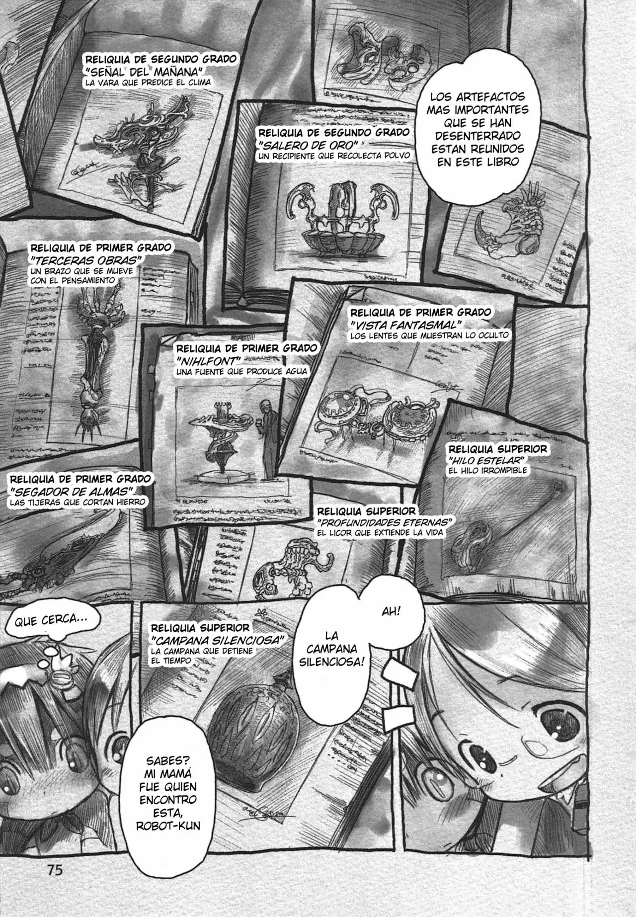 Read Made in Abyss ES Manga Online