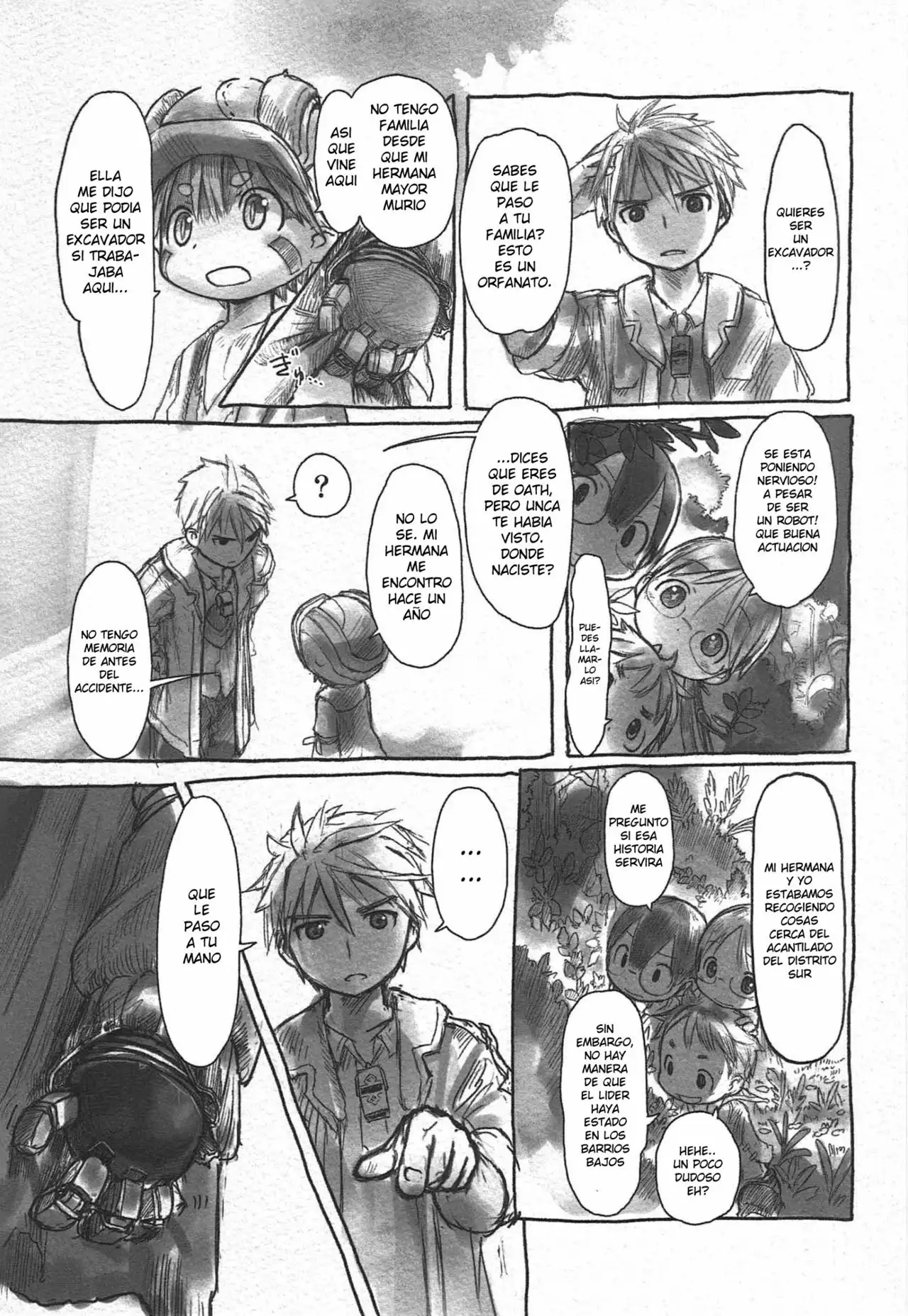 Read Made in Abyss ES Manga Online