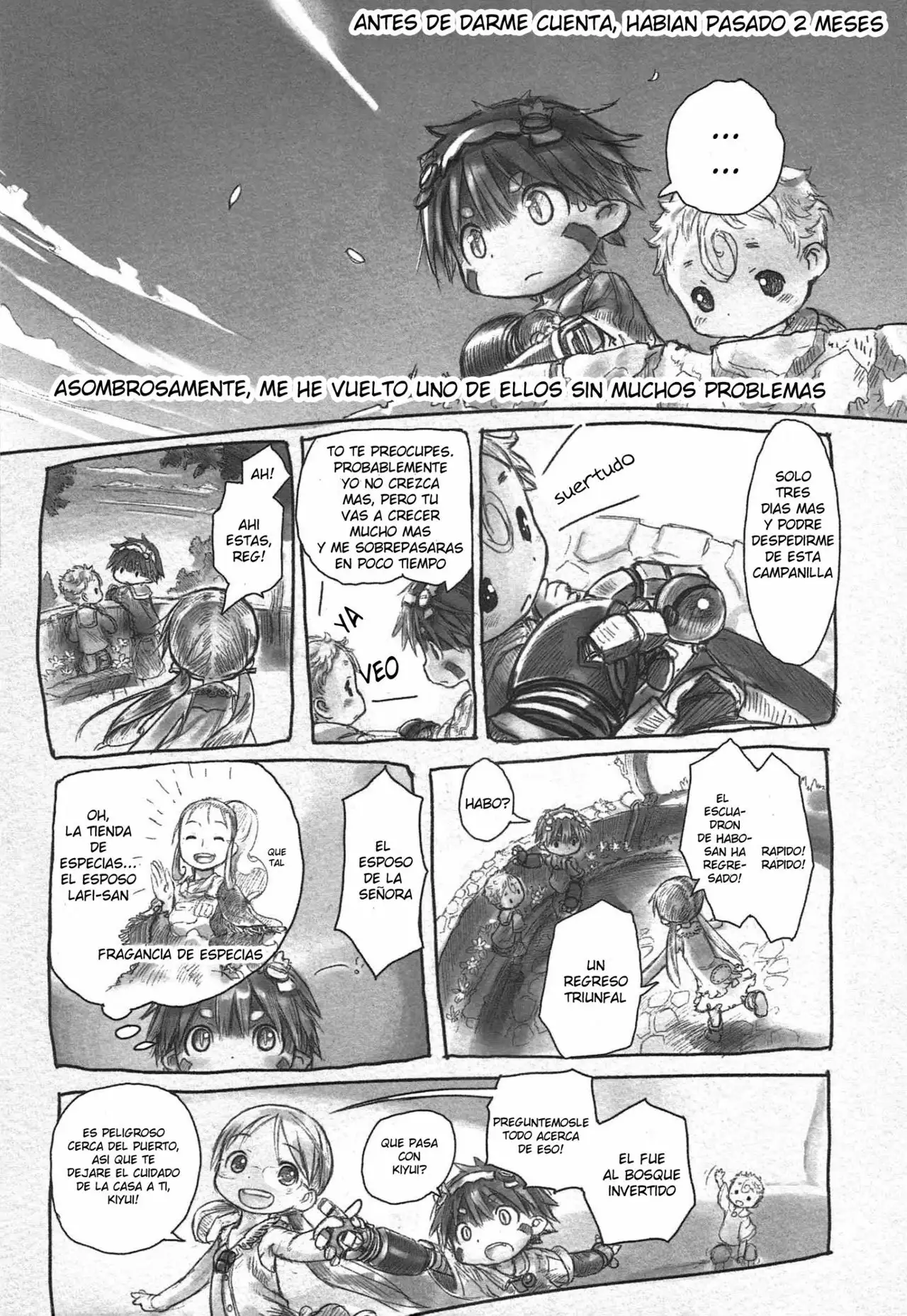 Read Made in Abyss ES Manga Online