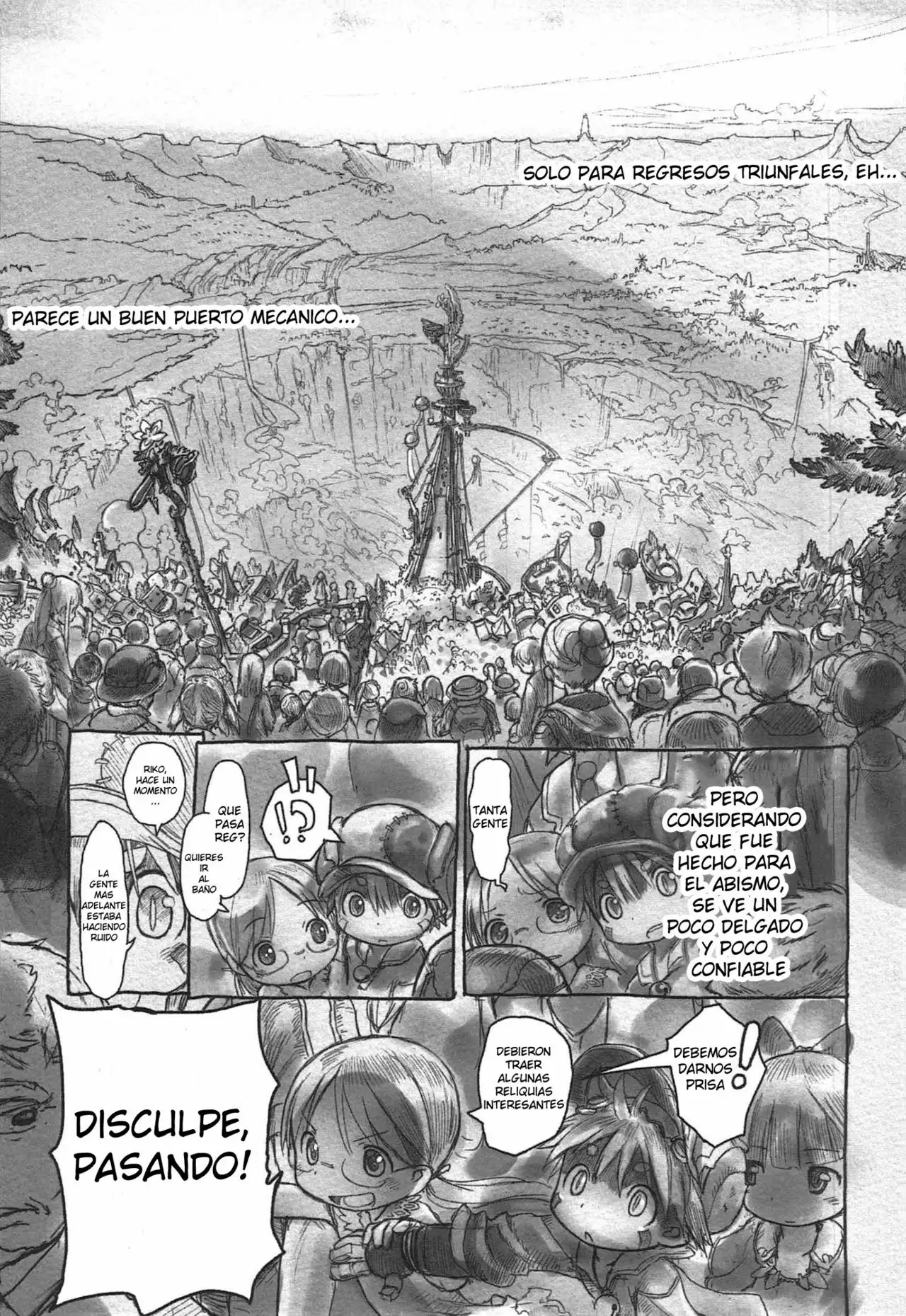 Read Made in Abyss ES Manga Online