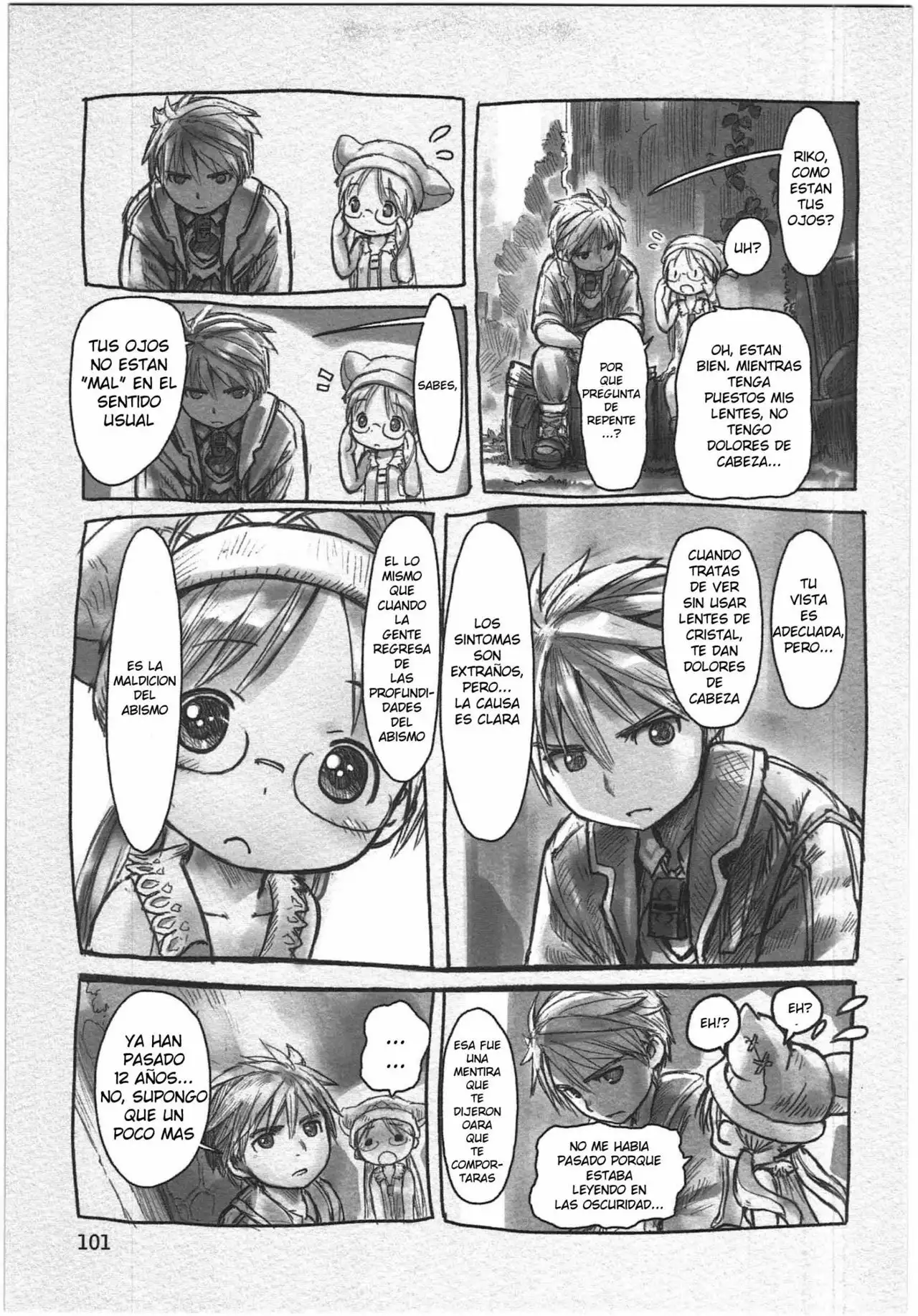 Read Made in Abyss ES Manga Online