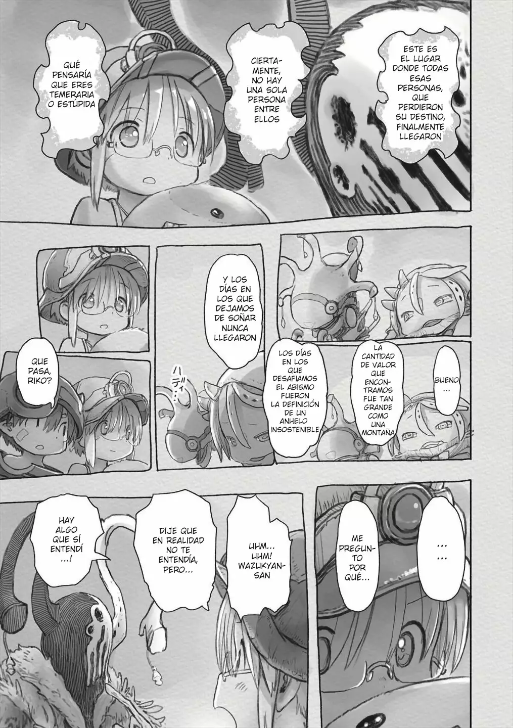 Read Made in Abyss ES Manga Online