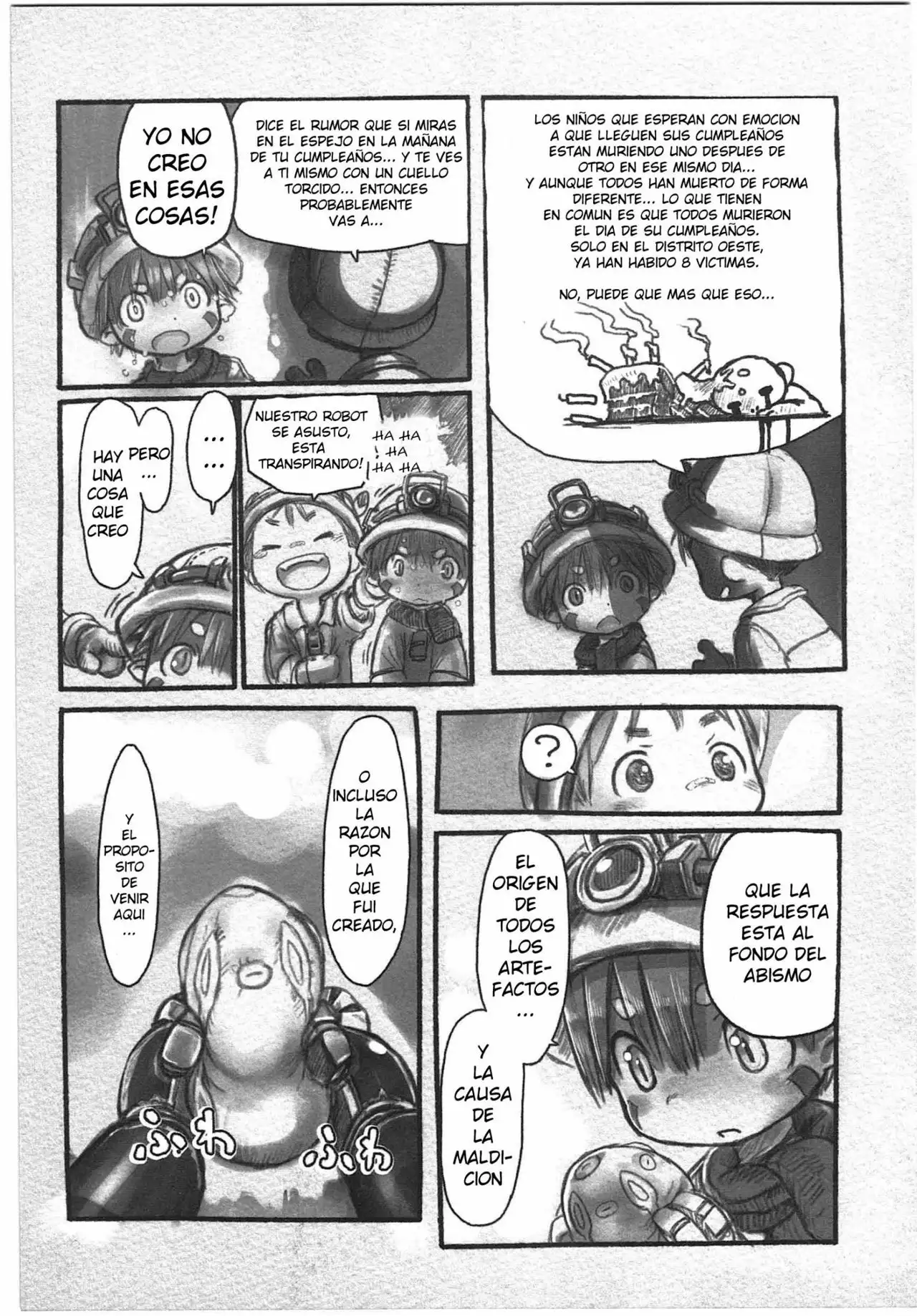 Read Made in Abyss ES Manga Online