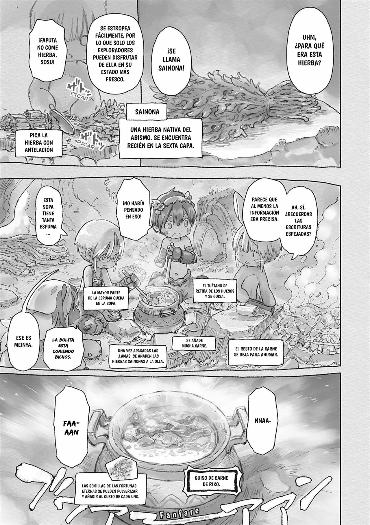 Read Made in Abyss ES Manga Online