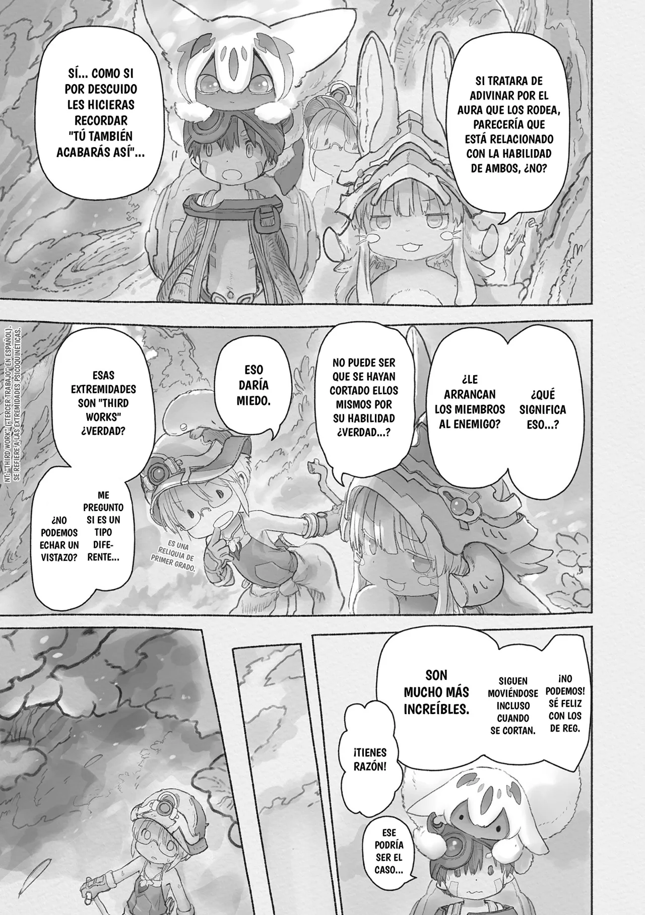 Read Made in Abyss ES Manga Online