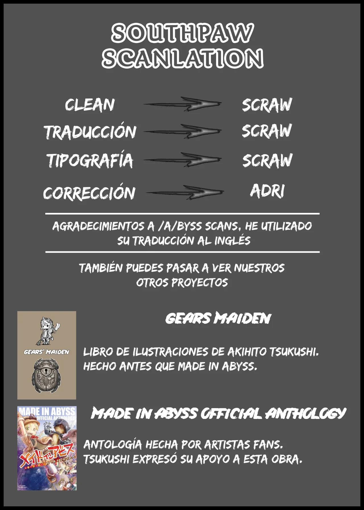 Read Made in Abyss ES Manga Online