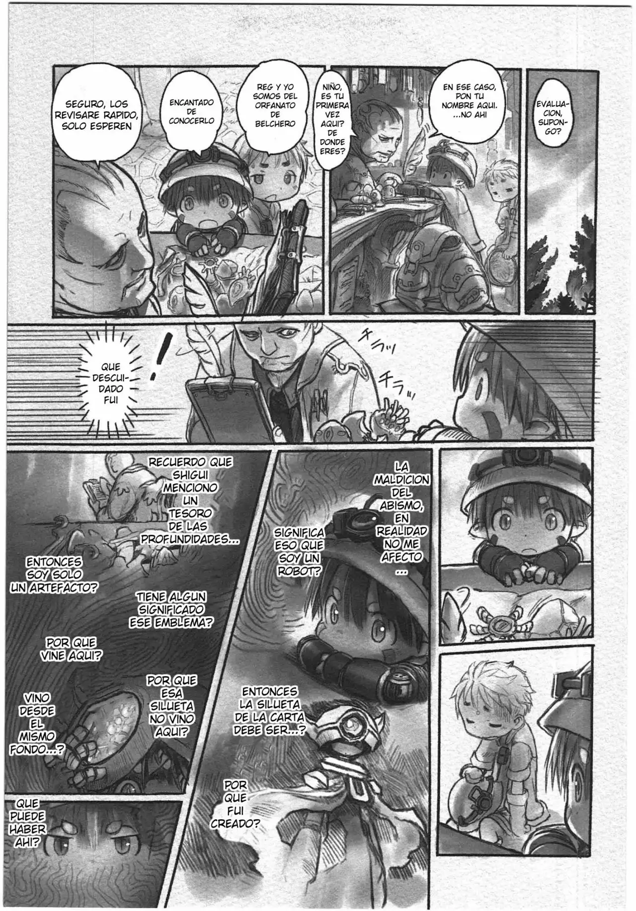 Read Made in Abyss ES Manga Online