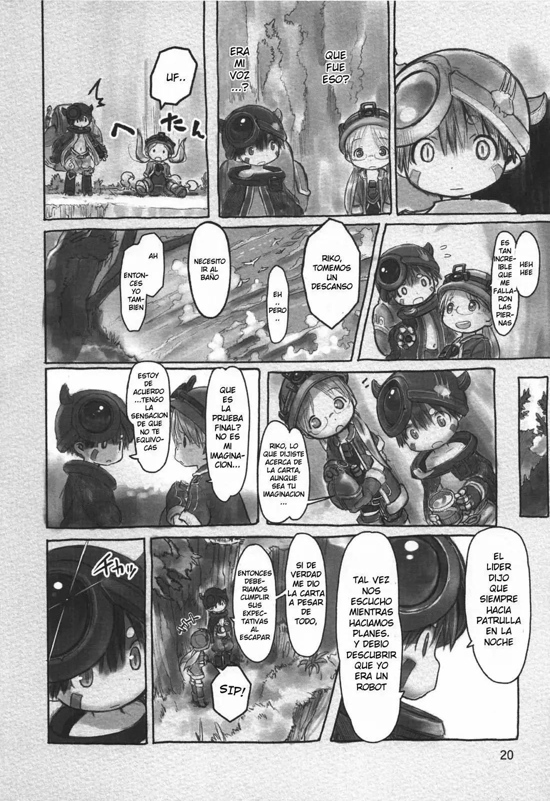 Read Made in Abyss ES Manga Online