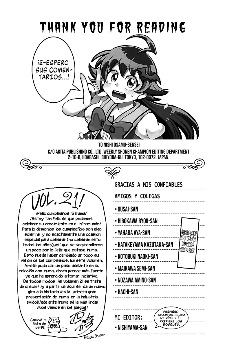 Read Mairimashita Iruma kun ES Manga Online