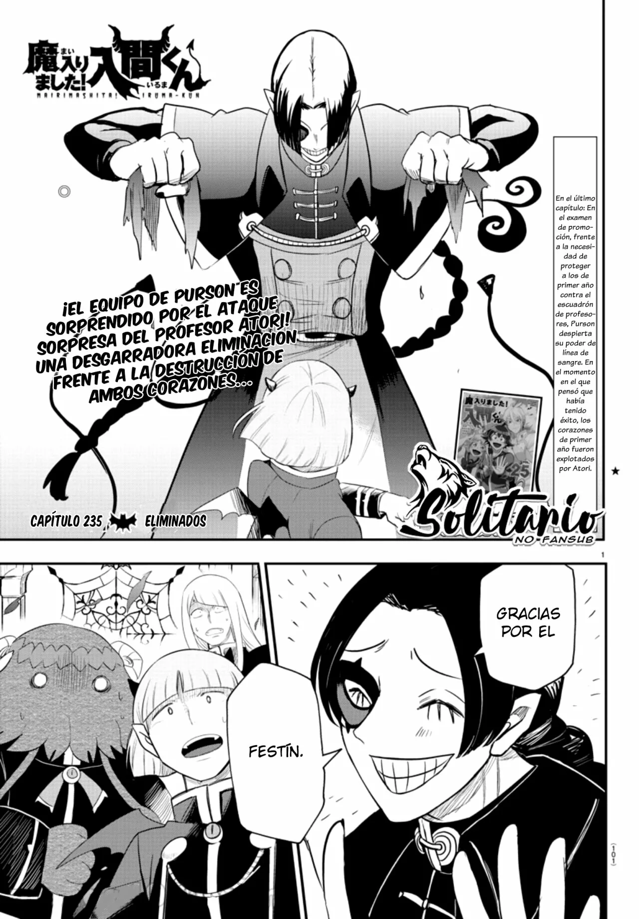 Read Mairimashita Iruma kun ES Manga Online