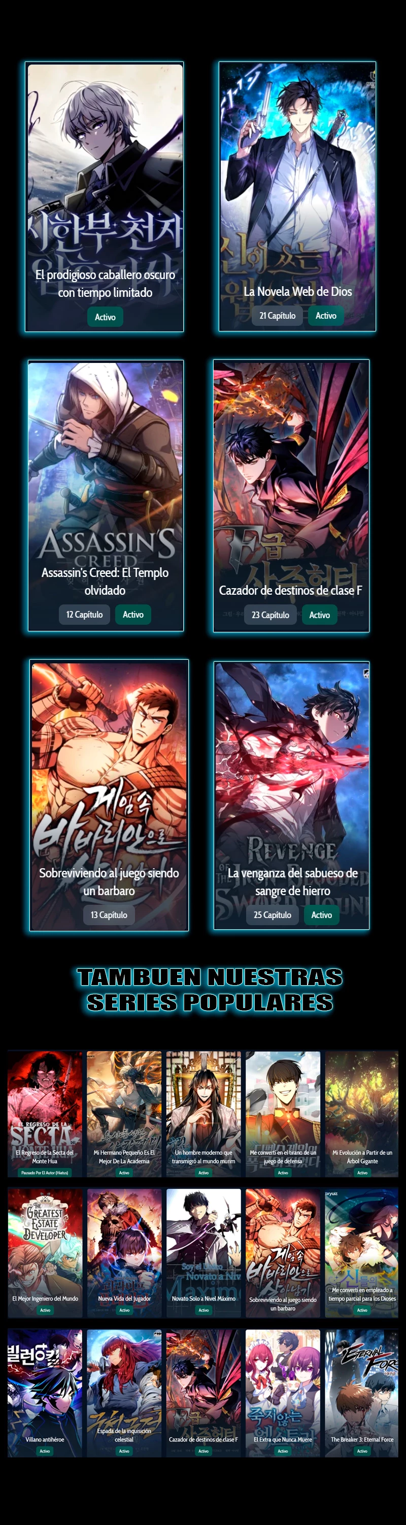 Read Manual de instrucciones del Reencarnado ES Manga Online