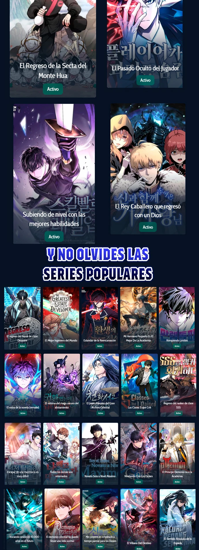 Read Manual de instrucciones del Reencarnado ES Manga Online
