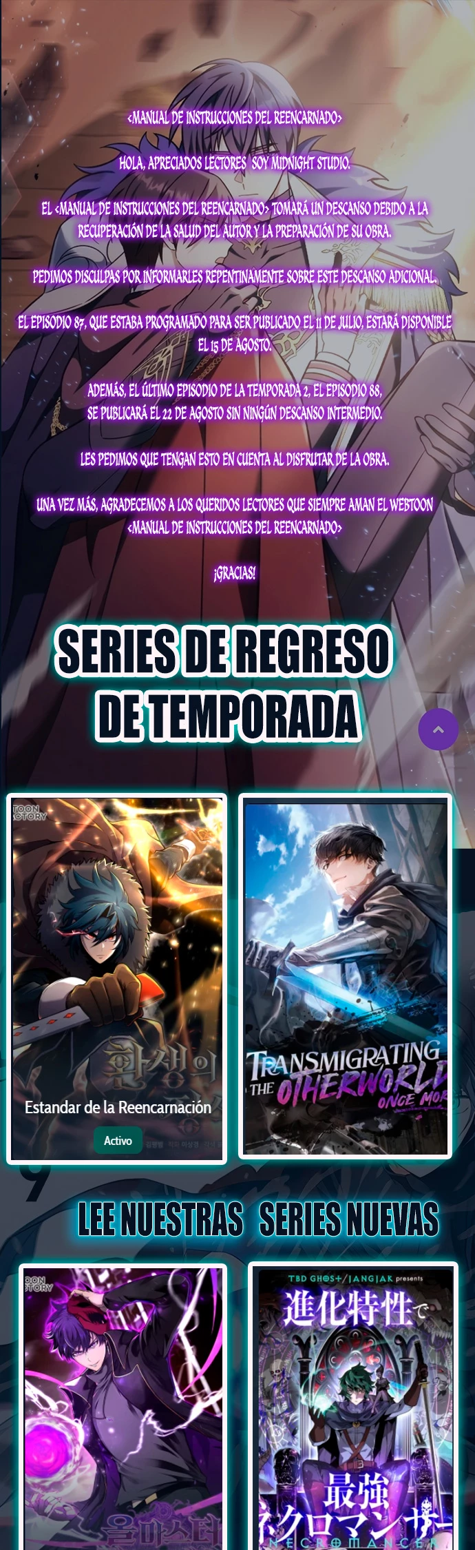 Read Manual de instrucciones del Reencarnado ES Manga Online