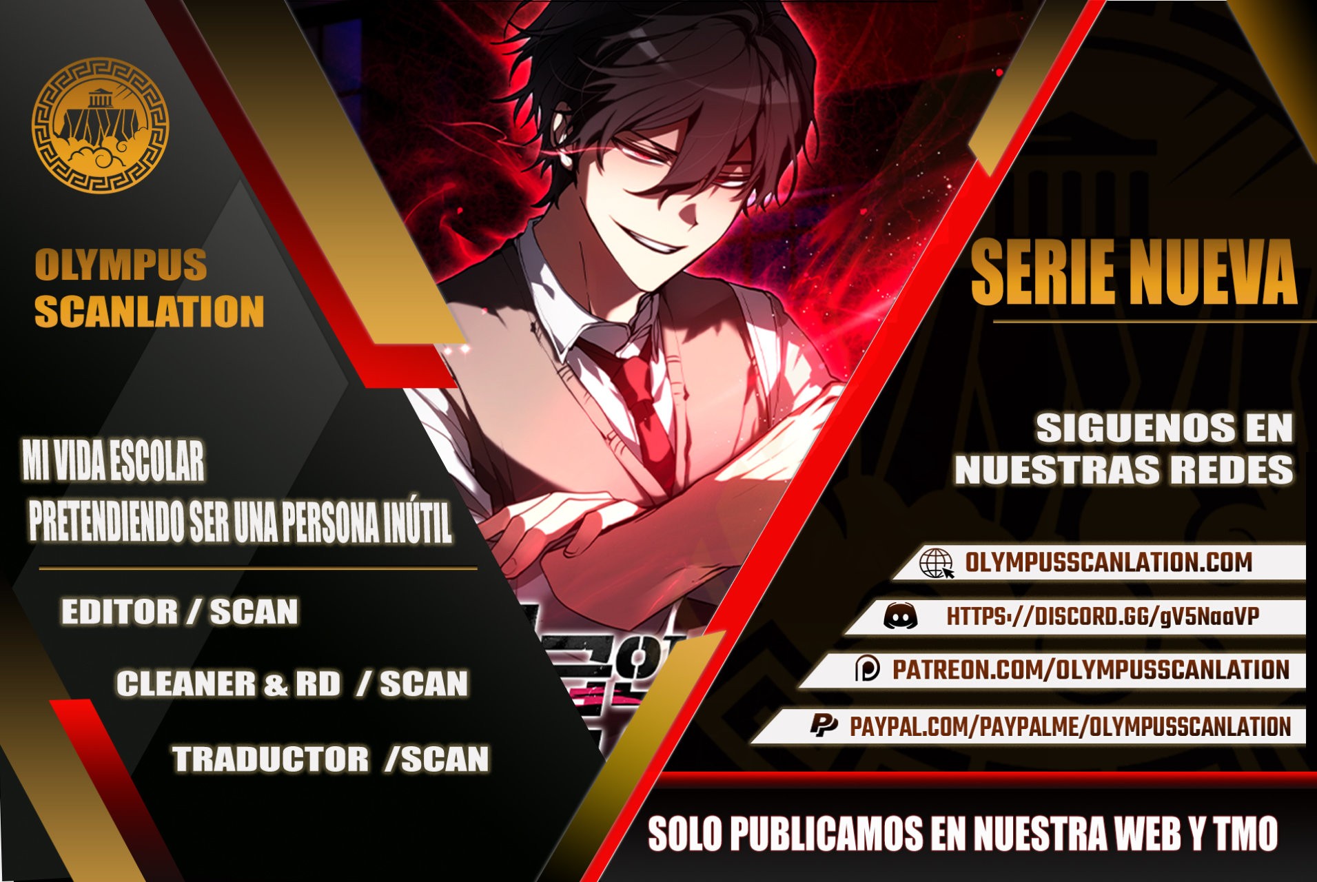 Read Mi vida escolar pretendiendo ser una persona inútil ES Manga Online