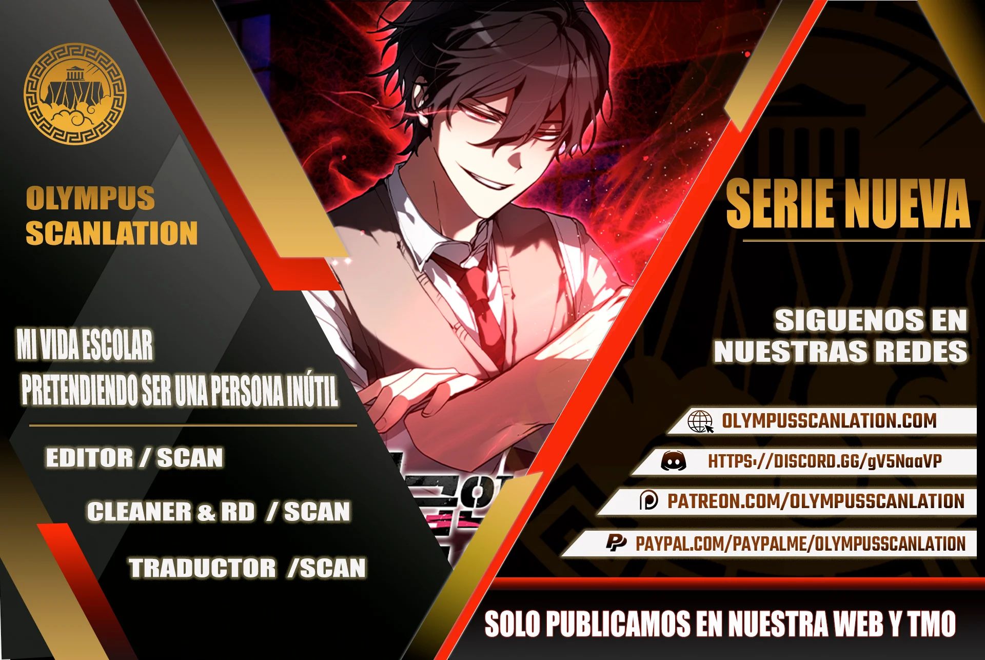 Read Mi vida escolar pretendiendo ser una persona inútil ES Manga Online