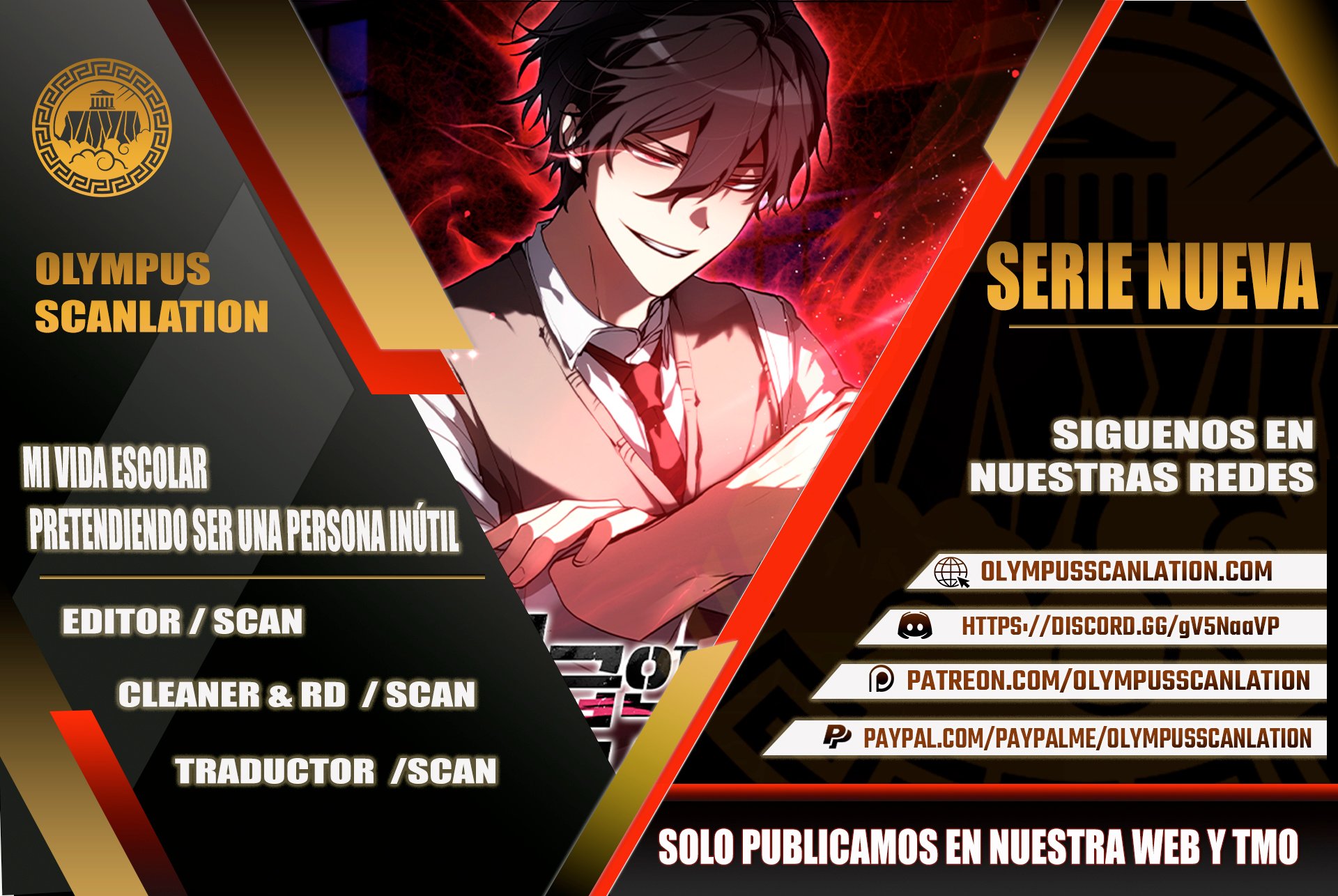 Read Mi vida escolar pretendiendo ser una persona inútil ES Manga Online