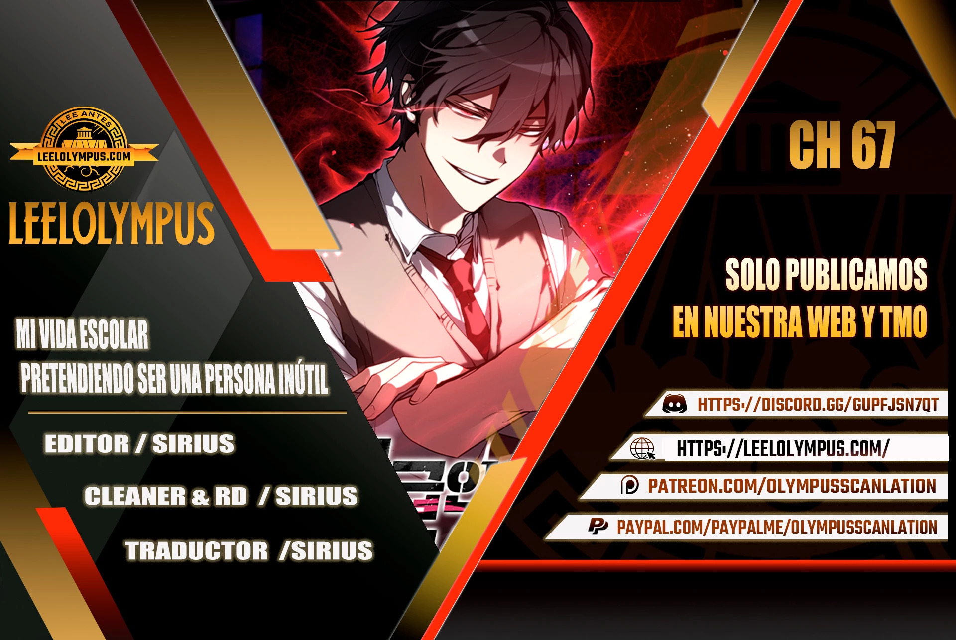 Read Mi vida escolar pretendiendo ser una persona inútil ES Manga Online