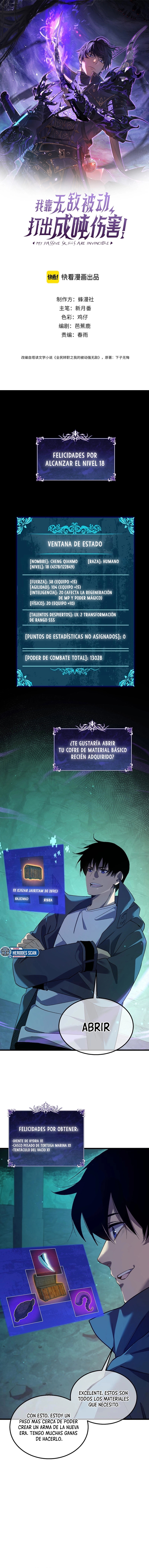 Read Mis habilidades pasivas son invencibles ES Manga Online