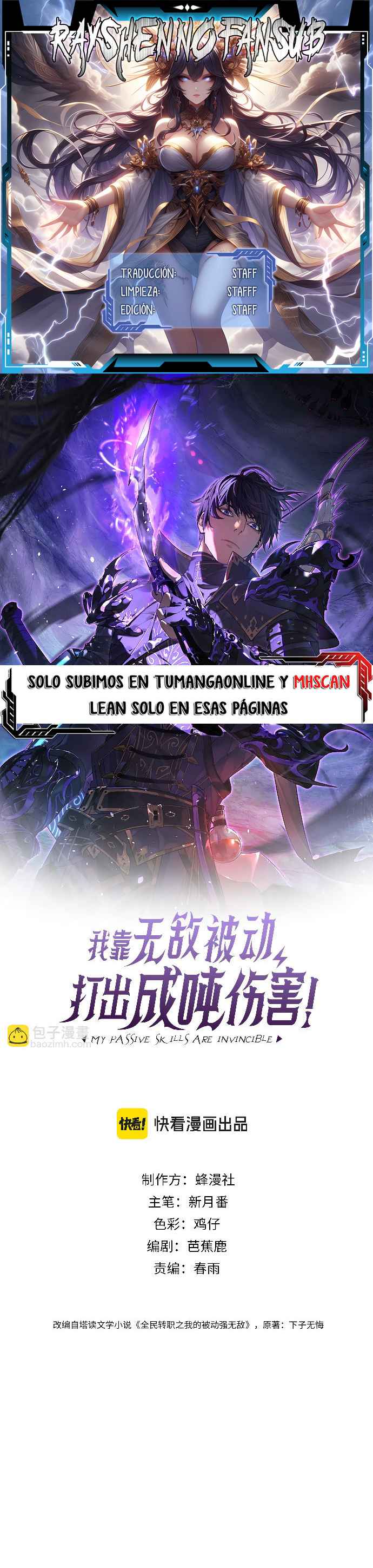 Read Mis habilidades pasivas son invencibles ES Manga Online