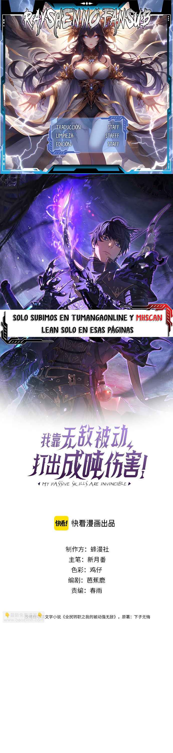Read Mis habilidades pasivas son invencibles ES Manga Online