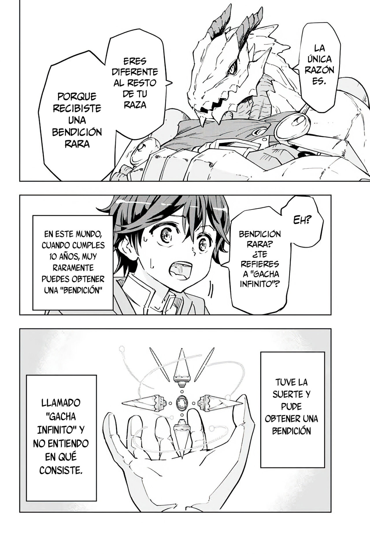 Read My Gift Lvl 9999 Unlimited Gacha ES Manga Online