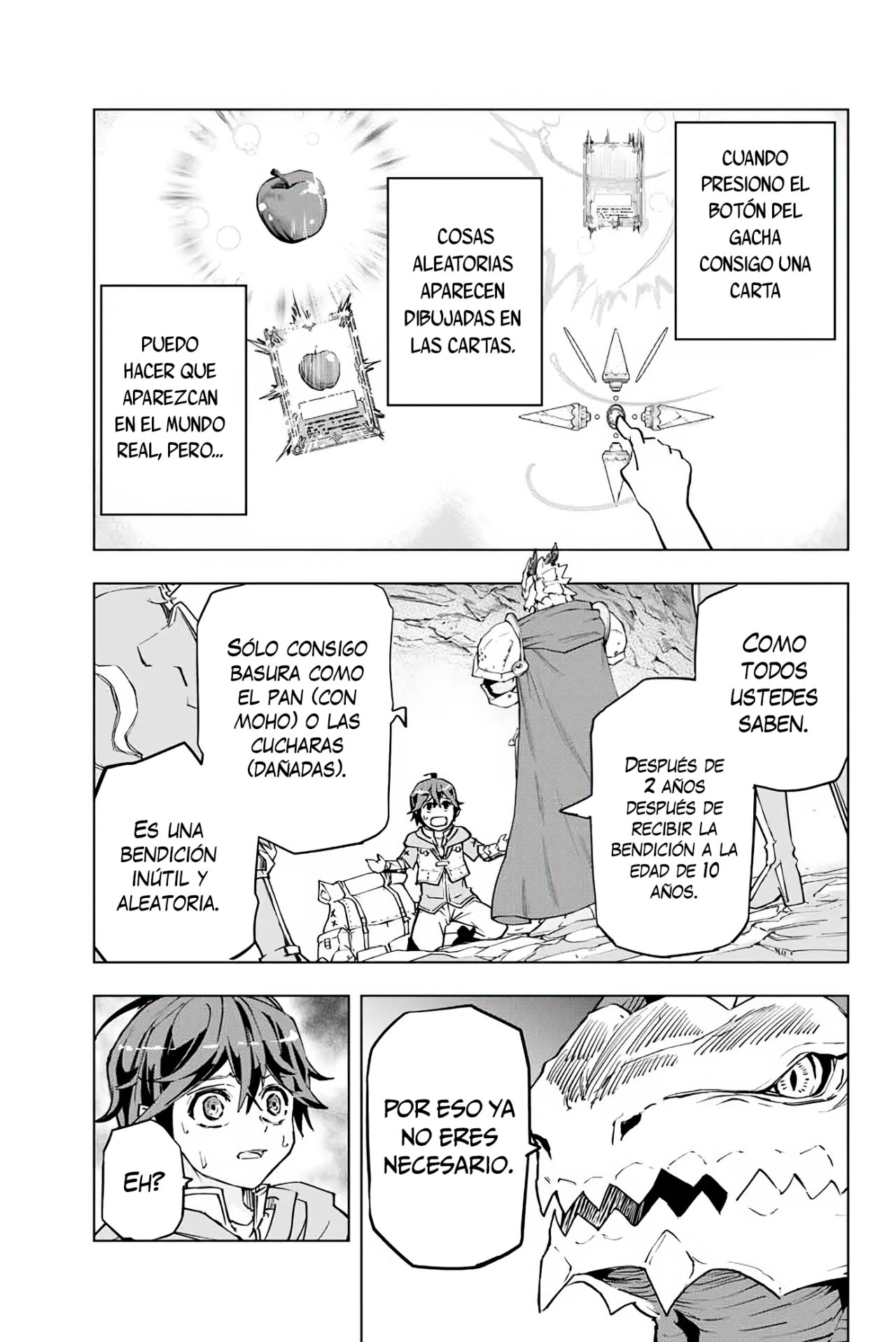 Read My Gift Lvl 9999 Unlimited Gacha ES Manga Online