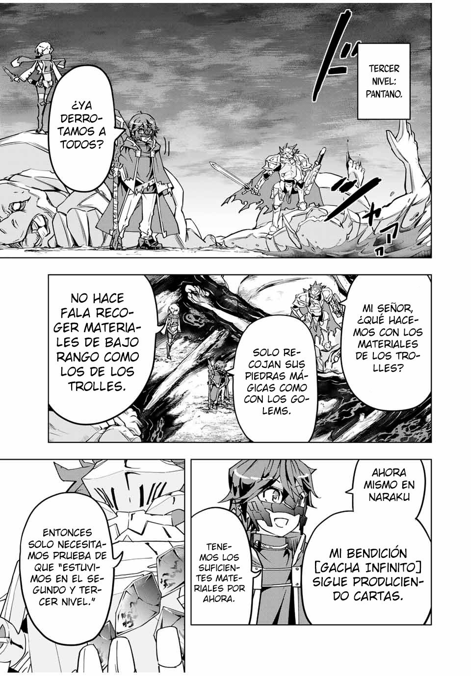 Read My Gift Lvl 9999 Unlimited Gacha ES Manga Online