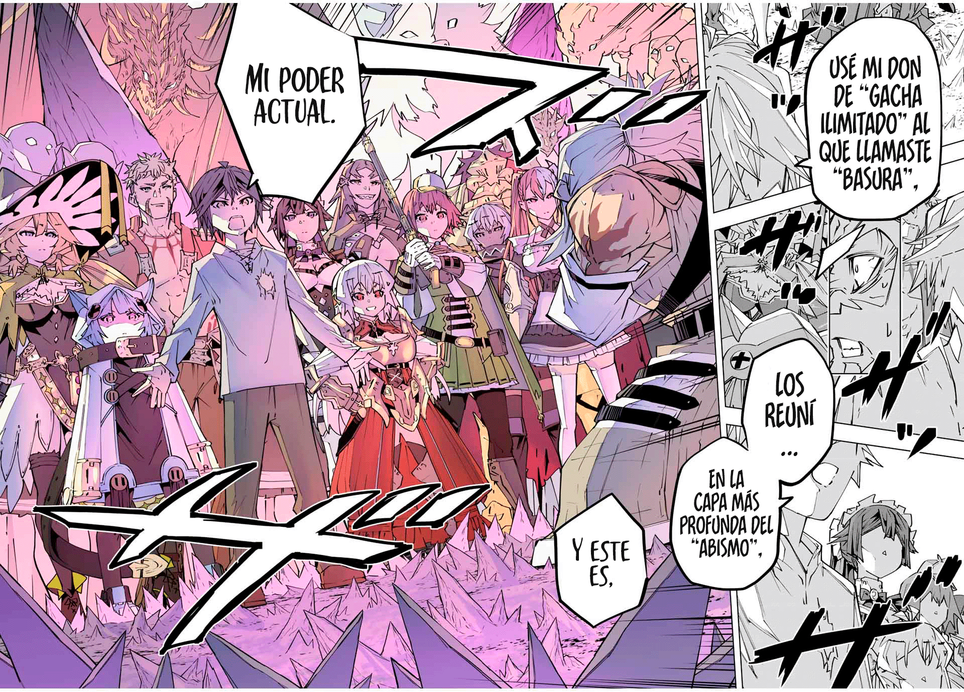 Read My Gift Lvl 9999 Unlimited Gacha ES Manga Online