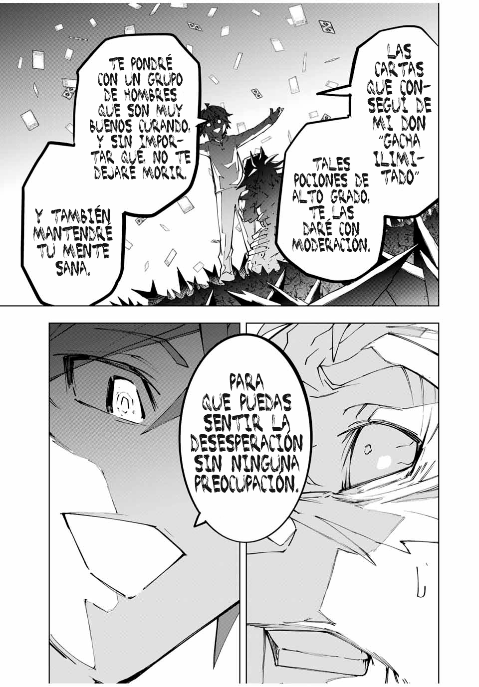 Read My Gift Lvl 9999 Unlimited Gacha ES Manga Online