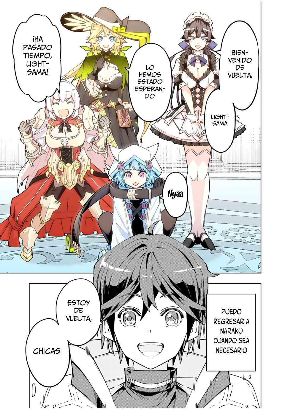 Read My Gift Lvl 9999 Unlimited Gacha ES Manga Online