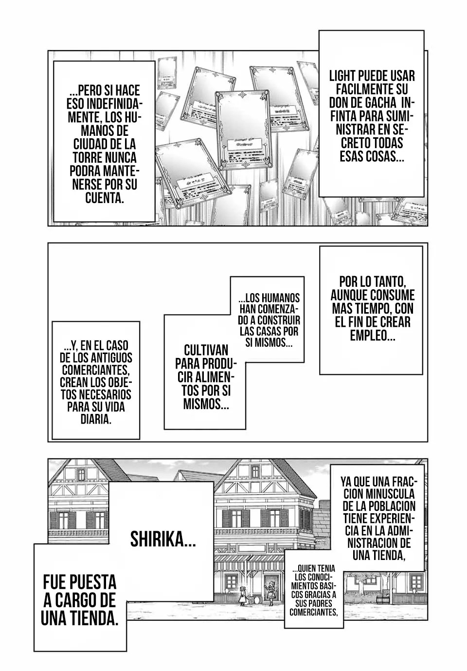 Read My Gift Lvl 9999 Unlimited Gacha ES Manga Online
