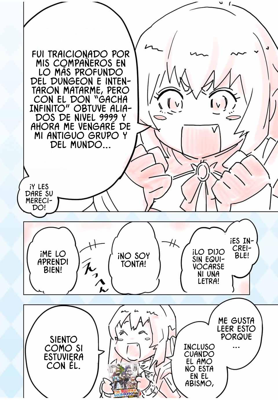 Read My Gift Lvl 9999 Unlimited Gacha ES Manga Online