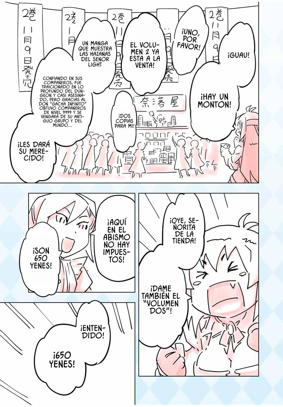 Read My Gift Lvl 9999 Unlimited Gacha ES Manga Online